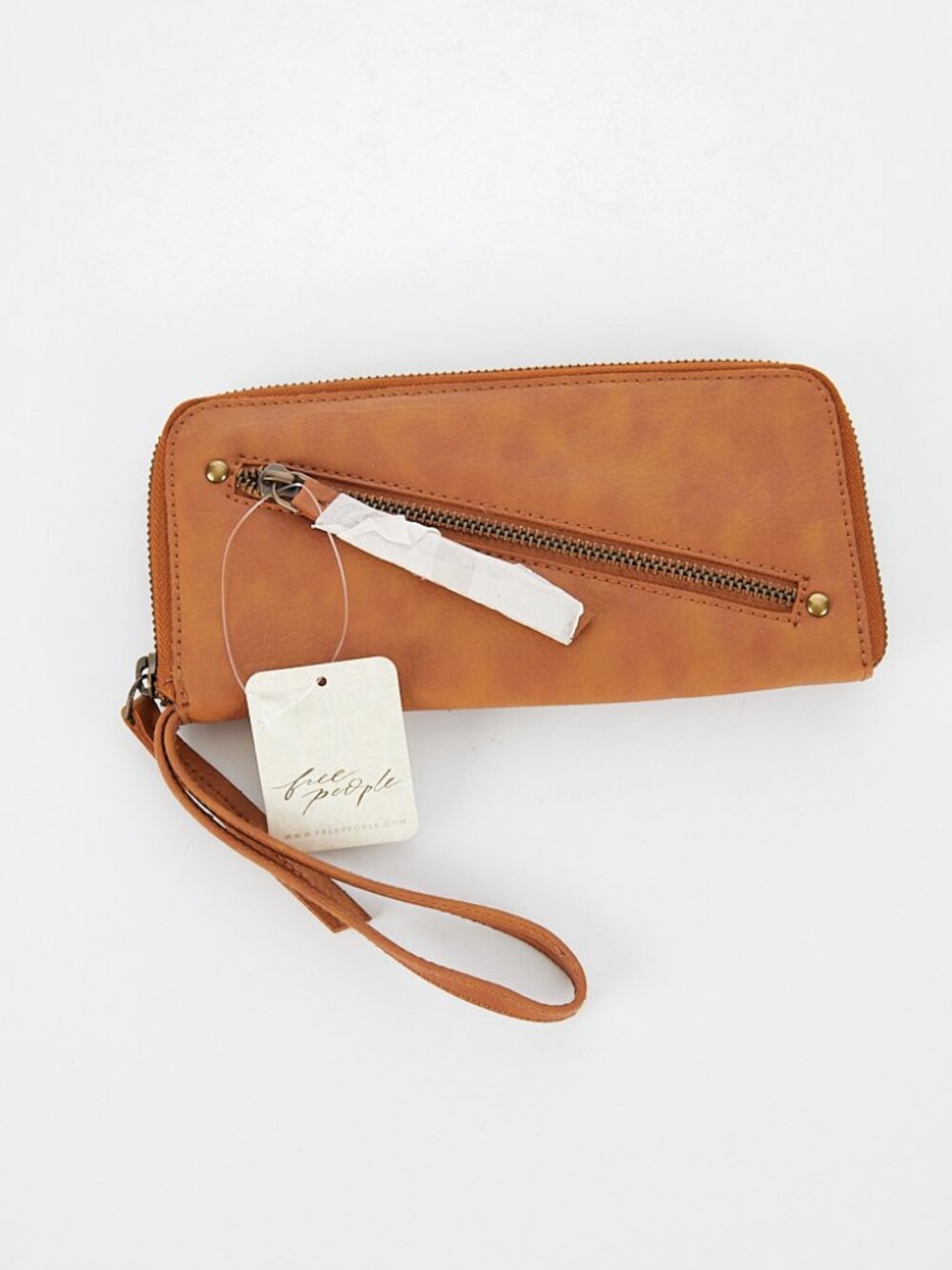 Free People Distressed Vegan Wallet NWT